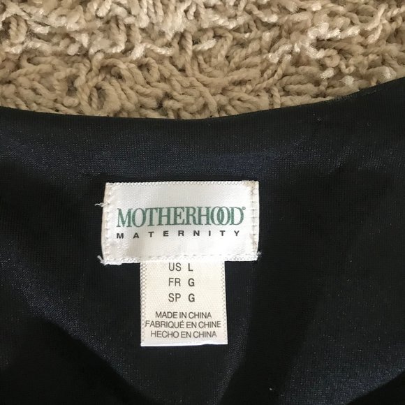 Motherhood Maternity Black and White Dress - Picture 3 of 5